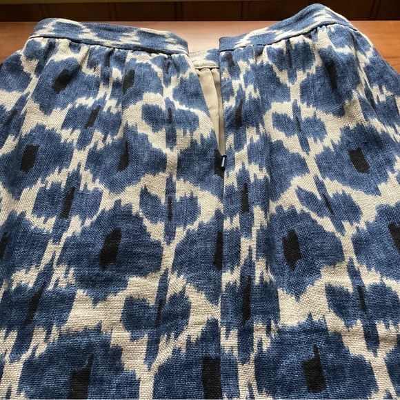 MICHAEL MICHAEL KORS Brocade 100% Linen Skirt - Picture 2 of 9